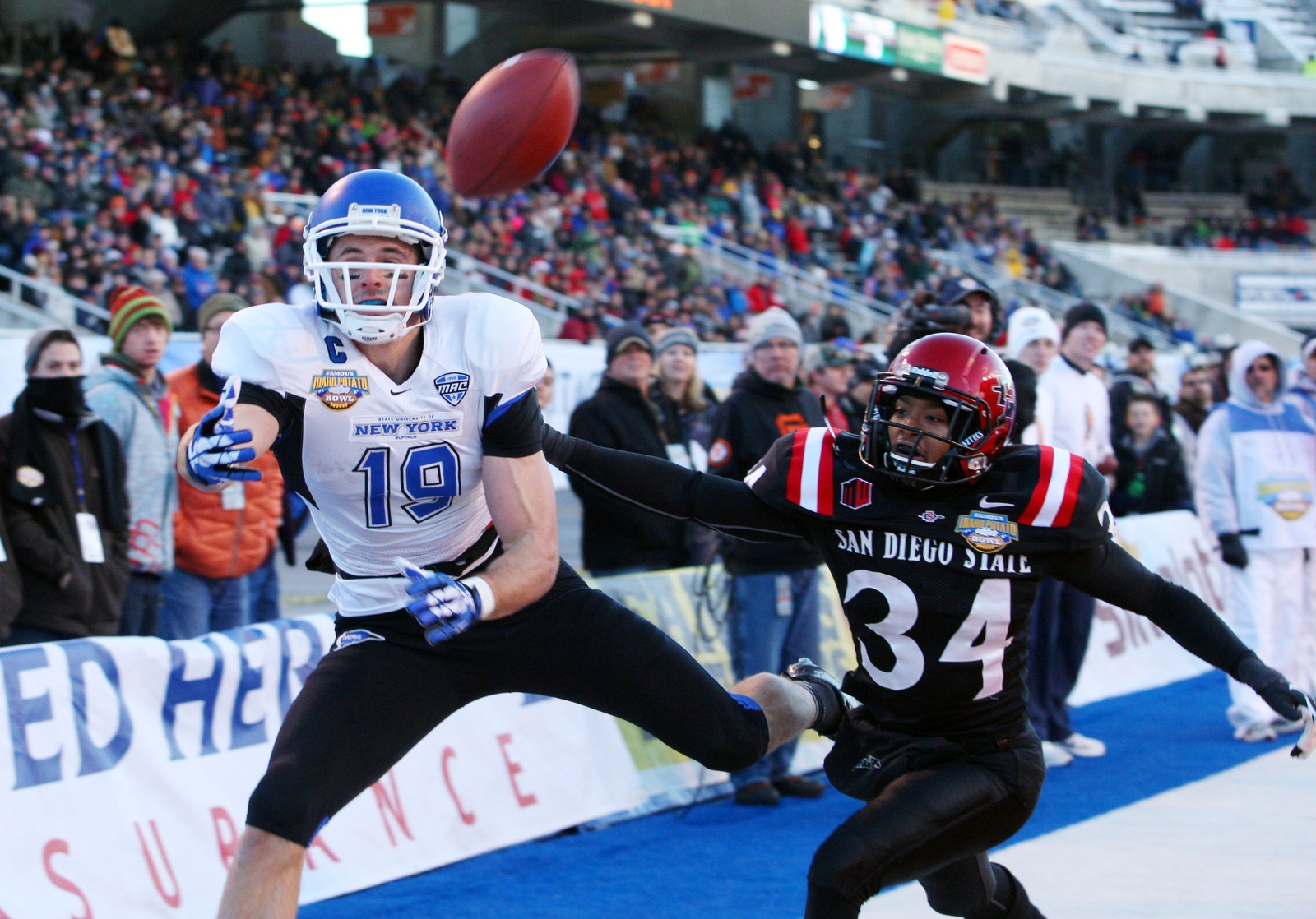 Bogan closes out college career at Famous Idaho Potato Bowl