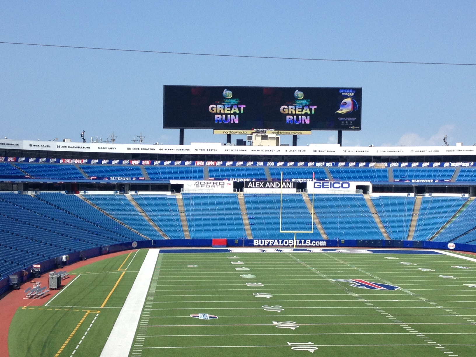 Buffalo Bills on X: While we were out New turf! ADPRO Sports