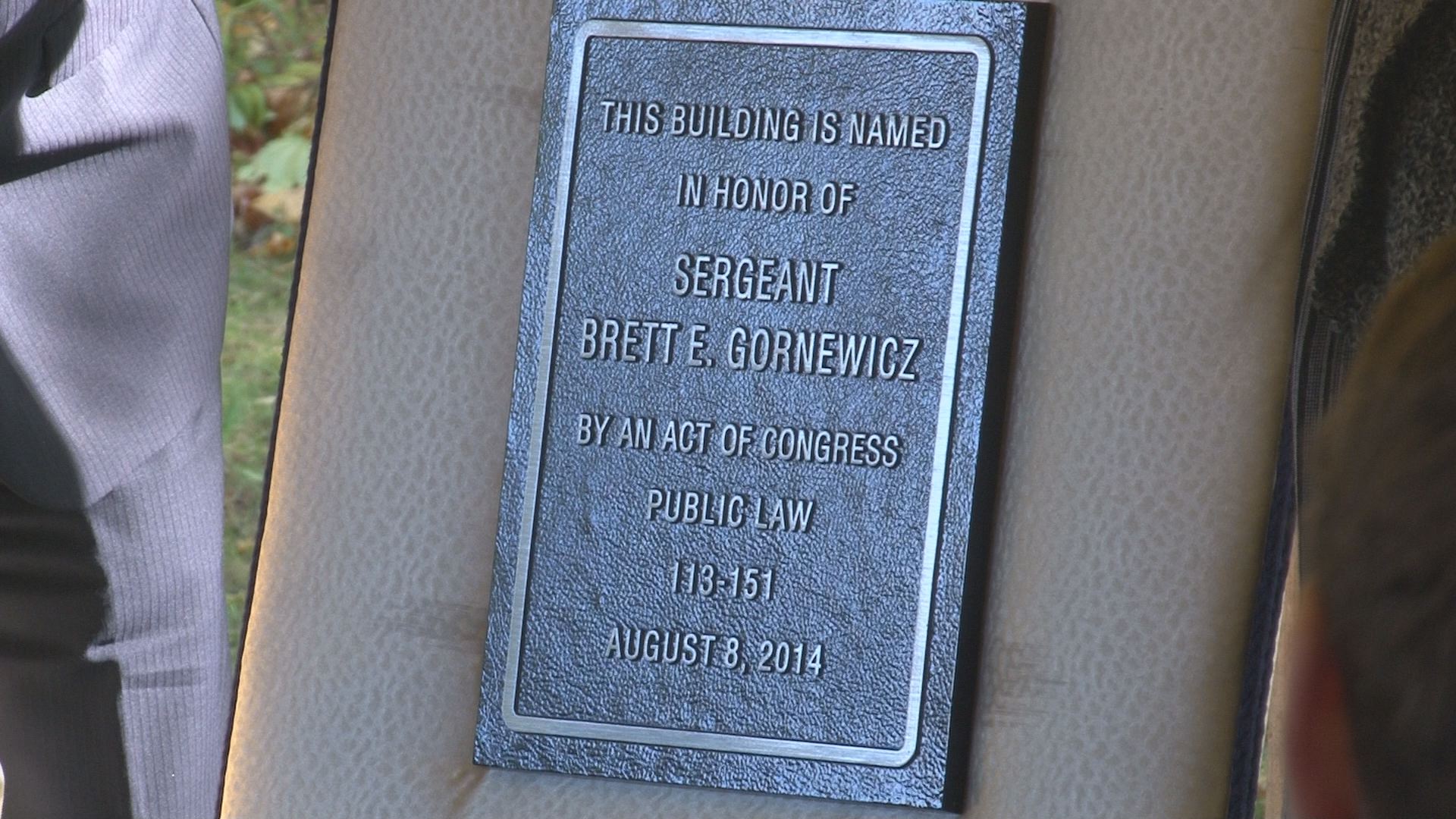 Alden post office renamed after fallen soldier