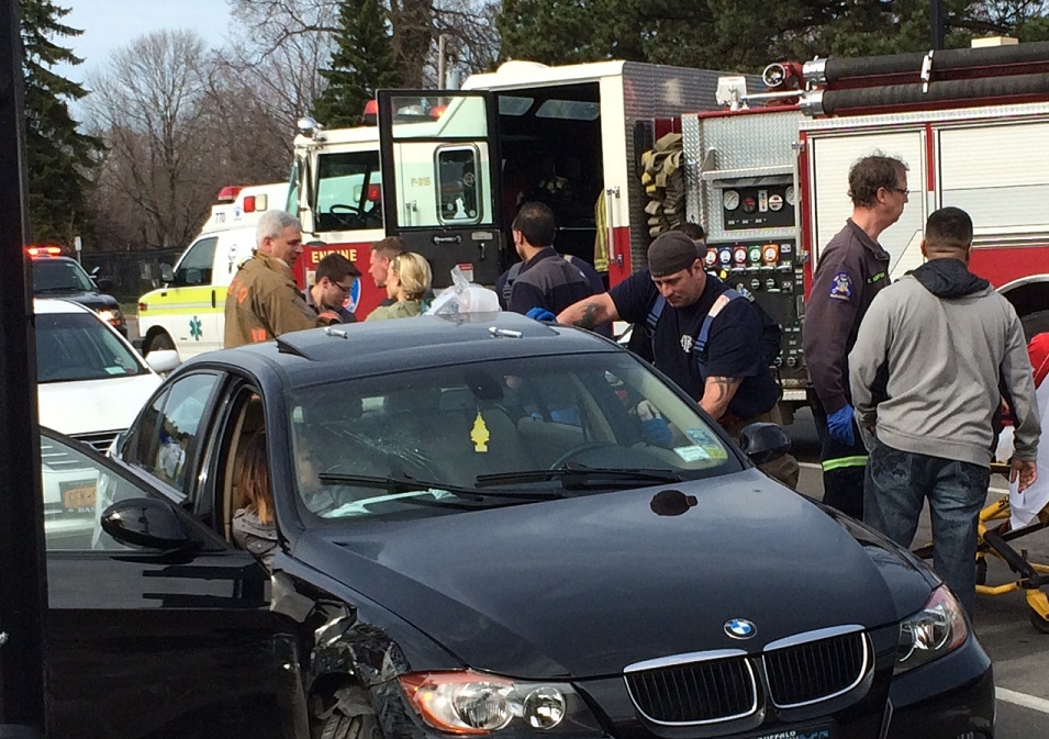 Three Narcan dispensers at scene of Buffalo car accident