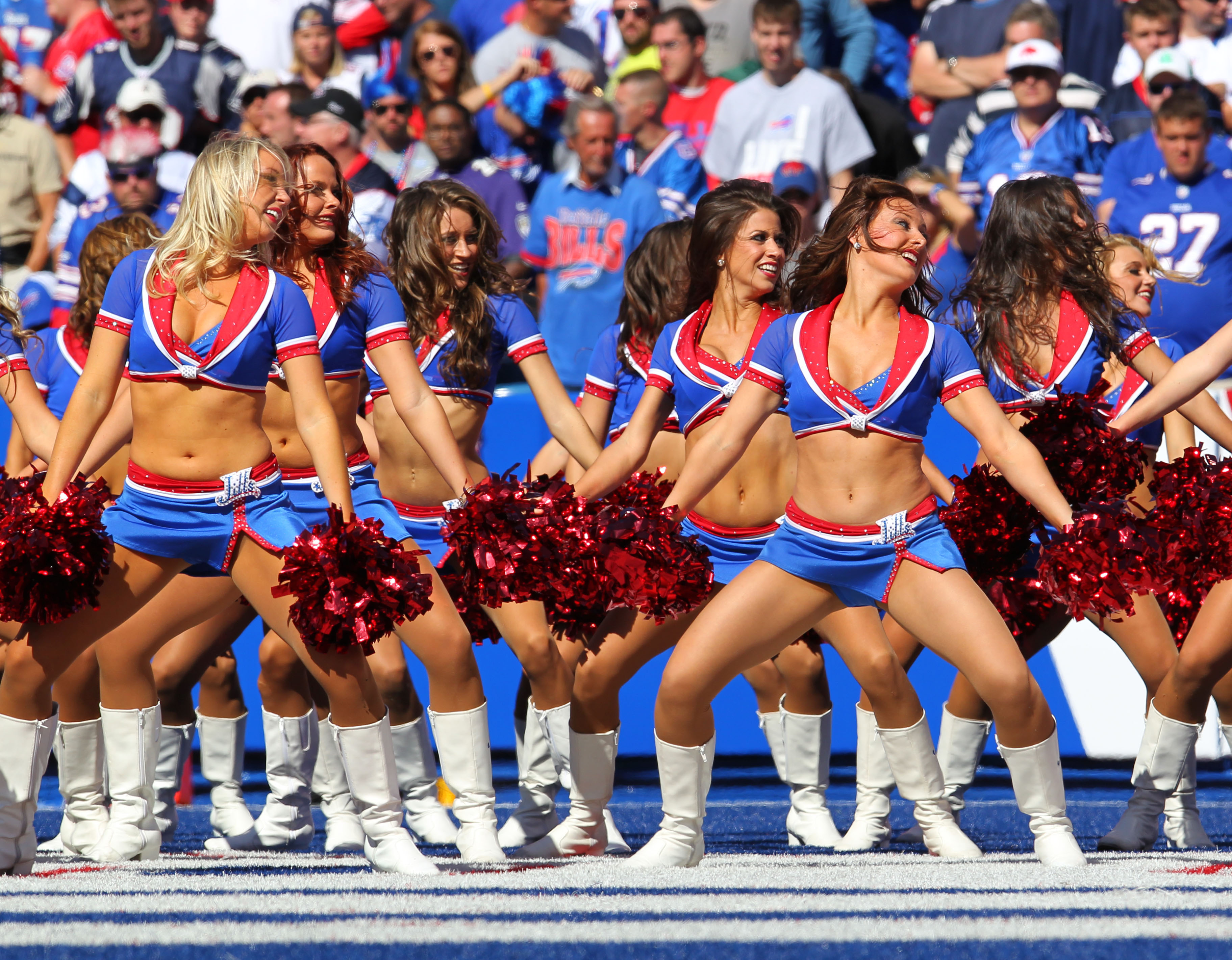 Buffalo Bills Suspend Cheerleading Squad After Lawsuit, Third of