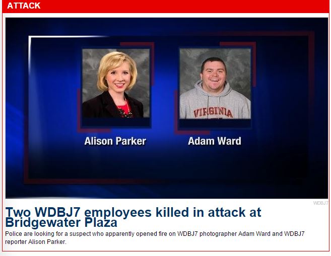 Reporter, cameraman killed during live broadcast