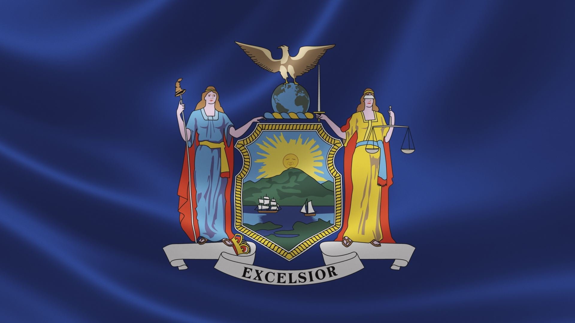 What Is The State Flag Of New York Called