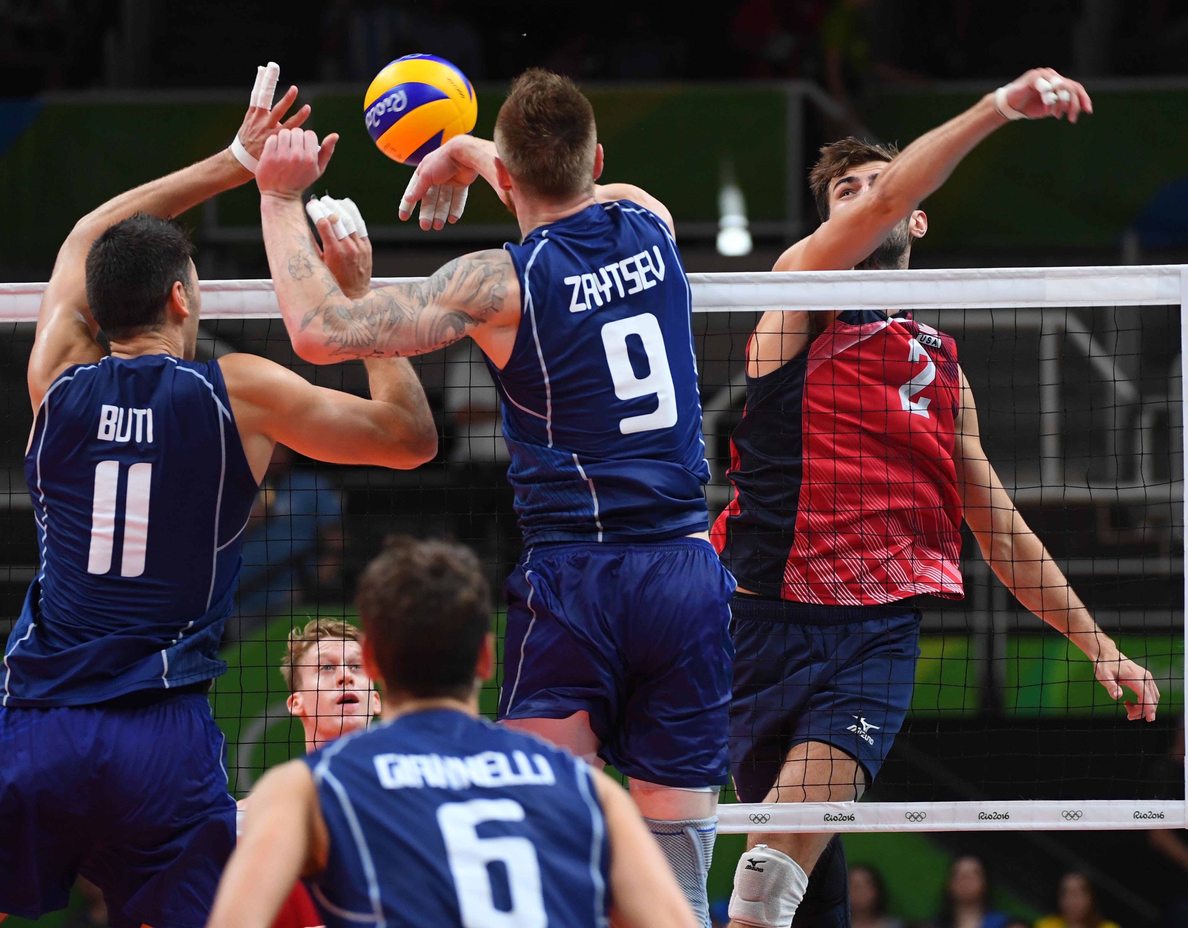 Men's Volleyball USA vs. Italy