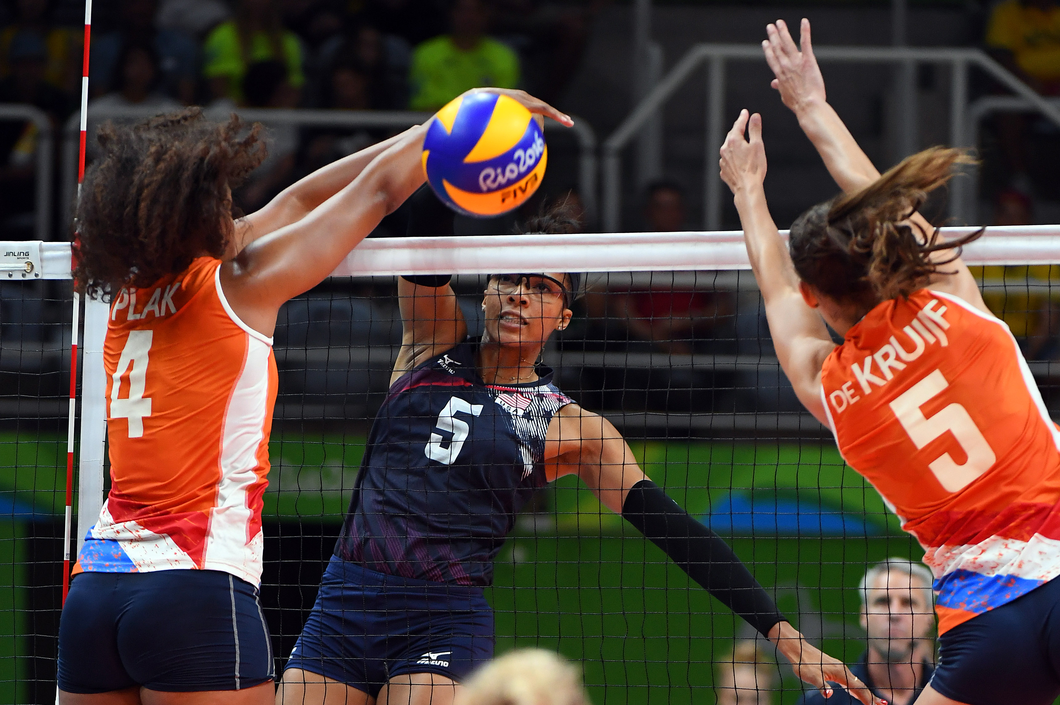 USA women's volleyball bronze medal match