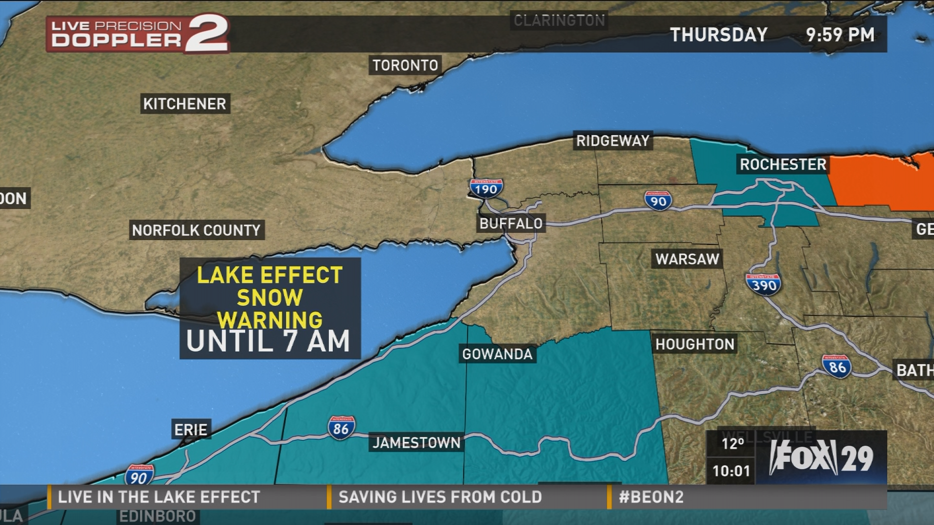 Lake Effect Snow Warning for parts of WNY | wgrz.com