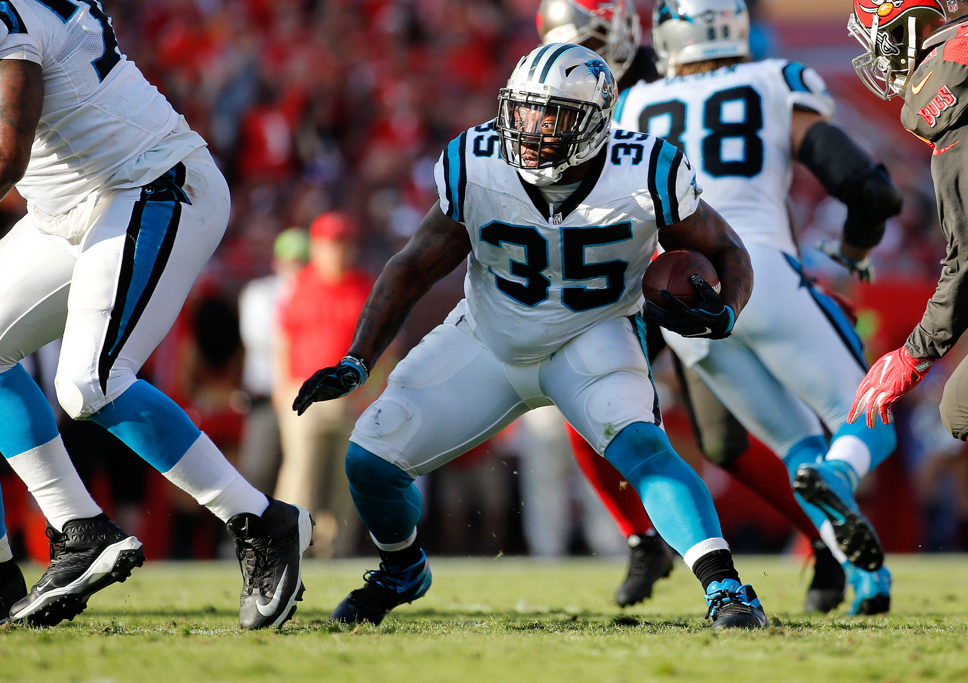 Panthers released fullback Mike Tolbert