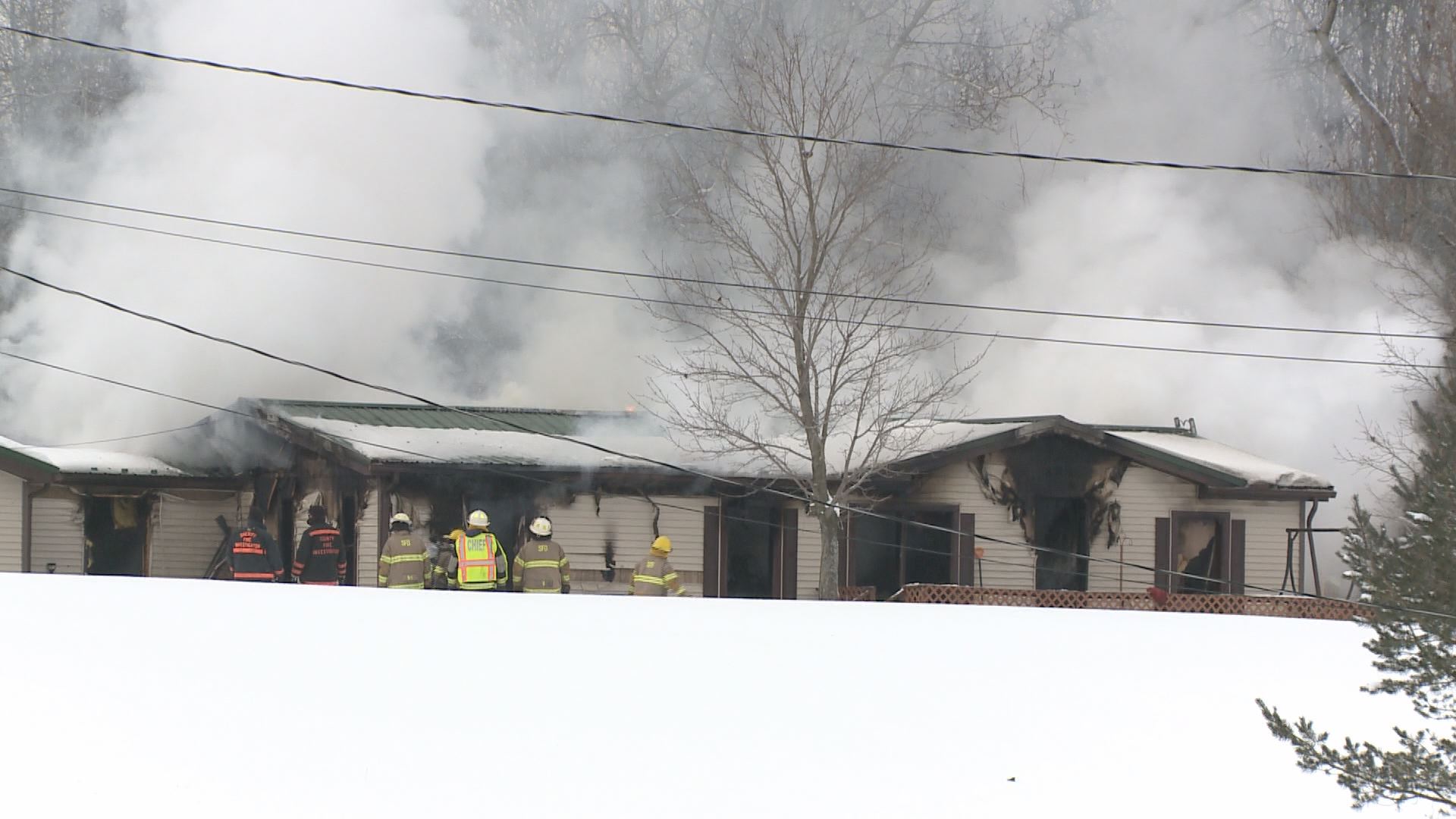 Fire destroys Springville home | WGRZ.com